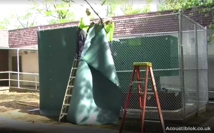 Attaching Fence Membrane