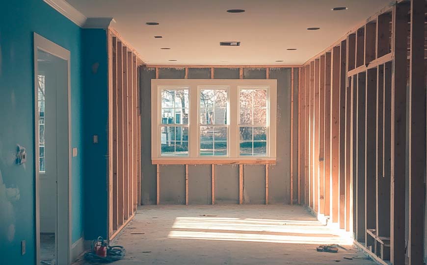 Apartment Stud Walls