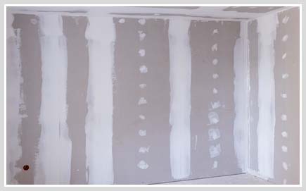 Plasterboarded Walls